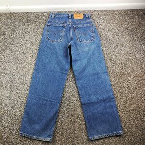 Vintage 1998 Levis Jeans Orange Tab 565 Wide Leg 25x27 Student Fit USA Made